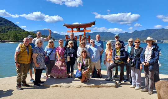 UGC image of tour group in Japan